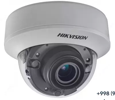 Motorli gumbazli HD-TVI kamera Hikvision DS-2CE56D7T-IT3Z -